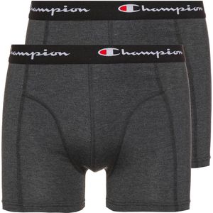 Champion - Authentic Athletic Apparel - Boxershorts - Antraciet - 2 Pack