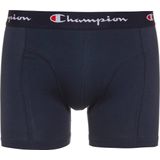 Champion - Set van 2 Effen Basic Boxershorts - Blauw - Katoen