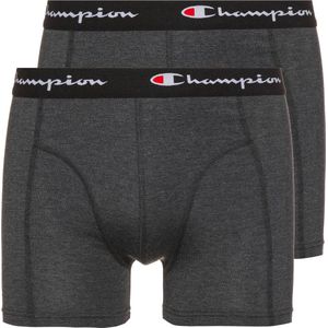 Champion - Authentic Athletic Apparel - Boxershorts - Antraciet - 2 Pack