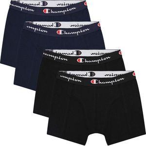 Boxershort - Marine/Zwart - Katoen/Elastaan - Elastisch