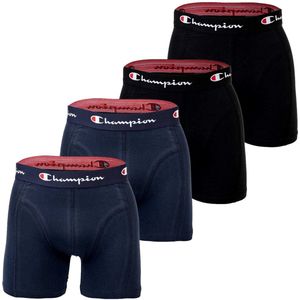 Champion - Boxershorts - 4-Pack - Zwart - Katoen
