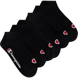 Champion - Sneakersokken - Effen - Katoenmix - Set van 6