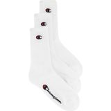 CHAMPION - Kousen - Wit - Katoen - Set van 3 Paar