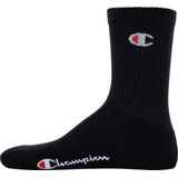 CHAMPION - Kousen - Zwart - Katoen - Set van 3 Paar