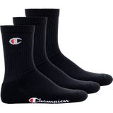 CHAMPION - Kousen - Zwart - Katoen - Set van 3 Paar