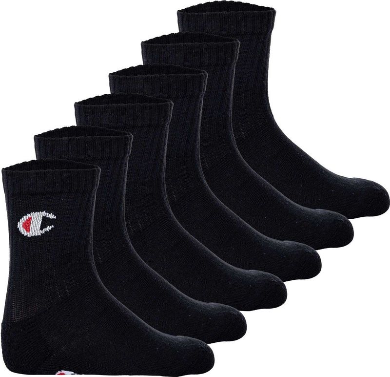 Champion - Sportsokken - 6pk - Kleur NNY/WHT/OXGM - 70% Katoen