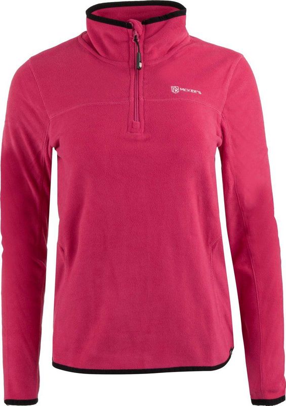 Women' polar fleece sweatshirt mckees mussala rasberry