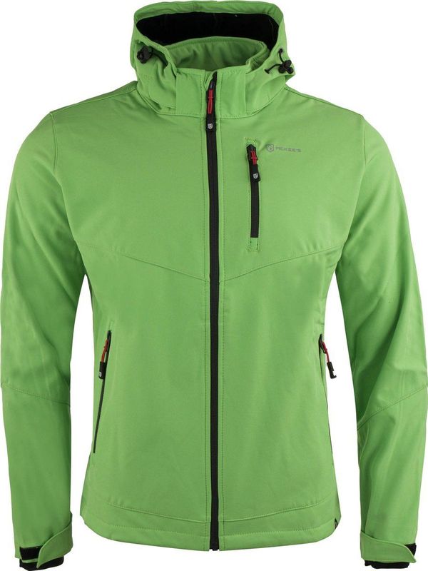 Mckees softshell jas heren - droog zuur groen, l