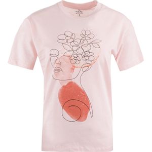 Women's t-shirt the people rep marilena light pink