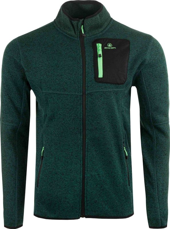 Men' sweater athl. dpt cobra dark green