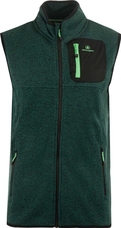 Men' vest athl. dpt zeno dark green