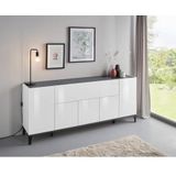 INOSIGN Sideboard »Sunrise«, Kommode mit 5 Türen und 1 Klapptür, Breite 200 cm