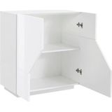 INOSIGN Sideboard »ALIEN-Kommode, Schrank, Anrichte mit 2 Türen und 2 Fächern«, Sideboard Breite ca. 79 cm ""100 % Made in Italy