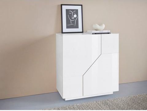 INOSIGN Sideboard »ALIEN-Kommode, Schrank, Anrichte mit 2 Türen und 2 Fächern«, Sideboard Breite ca. 79 cm ""100 % Made in Italy