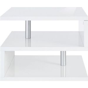 INOSIGN Couchtisch »ZETA- Kaffeetisch, Sofatisch, Wohnzimmertisch, Breite ca. 55 cm«, Made in Italy, mit Ablagemöglichkeit, 55x55 cm