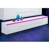 INOSIGN Lowboard Magic,Lowboard,TV-Kommode,TV-Möbel,TV-Bank, mit 2 Türen und 2 Schubkästen (B/T/H) 240x40x40 cm