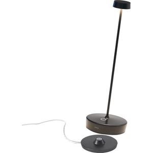 Tafellamp - Zwart - Metaal - LED Verlichting