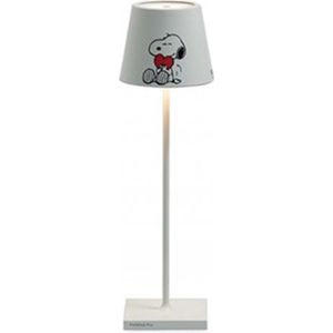 Zafferano Lampes à Porter Poldina x Peanuts table lamp Heart