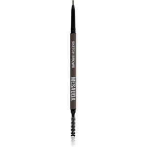 Mesauda Milano - Sketch Brows - Wenkbrauwpotlood - Tint 102 Brunette - 0,09 gr