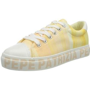 Patrizia Pepe Kids Ppj62 Sneakers voor dames, geel, 35 EU