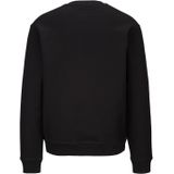 Dsquared2, Heren, Sweatshirts & Hoodies, Zwart, Maat: L Katoen,