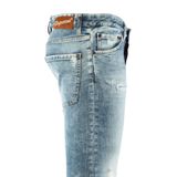 Dsquared 2 - Button Jeans - Blauw - Katoenmix