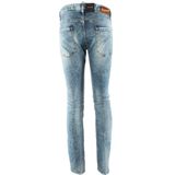 Dsquared 2 - Button Jeans - Blauw - Katoenmix