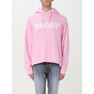 Distressed Logo - Hoodie - Pink