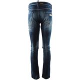 Dsquared 2 - Button Jeans - Blauw - Katoen - Distressed Look - Slim Fit