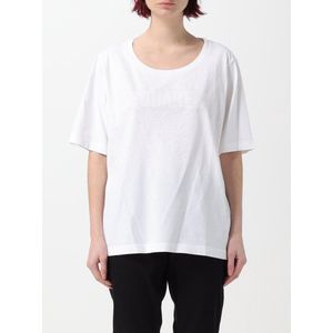 T-shirts - Wit - Crystal Embellished Short Sleeve Tee