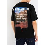 Dsquared2 - T-Shirt - Blauw - Heren