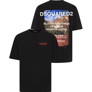 Dsquared2 - T-Shirt - Blauw - Heren