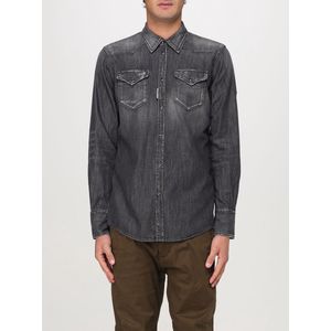 Denim - Shirt - Zwart - Long Sleeves - Classic