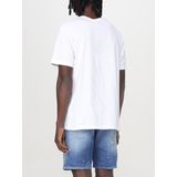 Dsquared 2 - T-shirt - Wit - Katoen - Logo in Reliëf