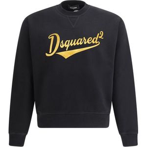 Dsquared 2 - Heren Sweatshirt - Ronde Hals - Lange Mouwen - Katoen