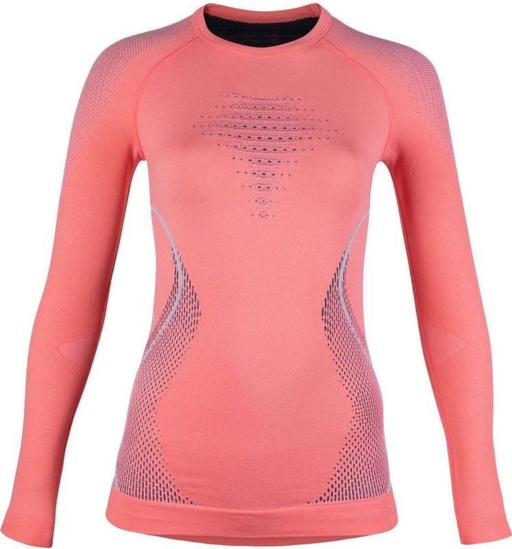 Uyn Evolutyon Lange Mouwen Basislaag Roze L- Vrouw