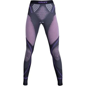Uyn - Evolutyon Long Melange - Ondergoed - Anthracite Melange - Raspberry Purple