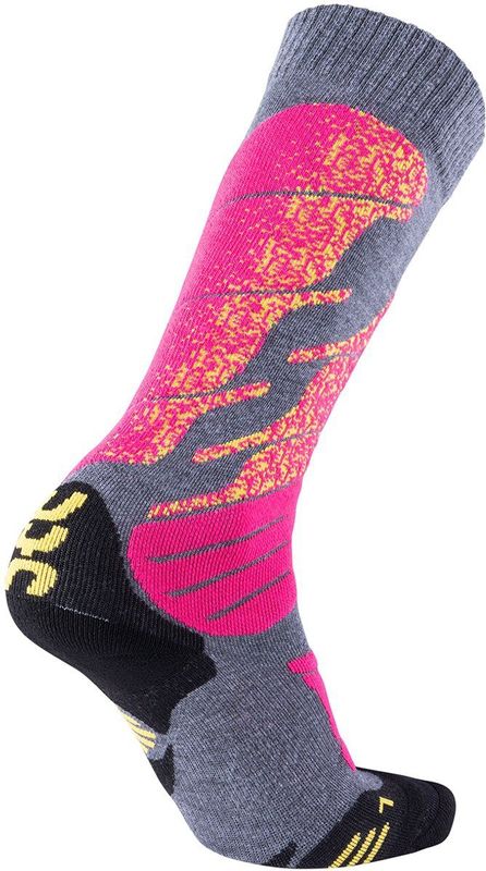 UYN - All Mountain - Skisok - Grijs - Hoog Model - Dames