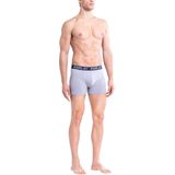 Replay - RP101005 - Boxershorts - Grey Melange/Indigo - 2 Paar