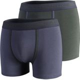 Pack - I101192 - Boxershorts - Zwart - Stretchkatoen - 2 Stuks