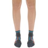 Wandelsok UYN Women Trekking Approach Low Cut Grey Turquoise