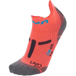 UYN - Women Run 2In - Sokken - Coral Fluo Anthracite