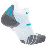Sokken UYN Women Run 2In White Turquoise