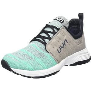 UYN Air Dual Tune Sneaker voor dames, Lichtgrijs Mint, 36.5 EU