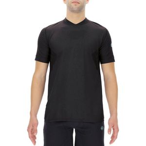 Uyn Run Fit T-shirt Met Korte Mouwen Zwart L Man