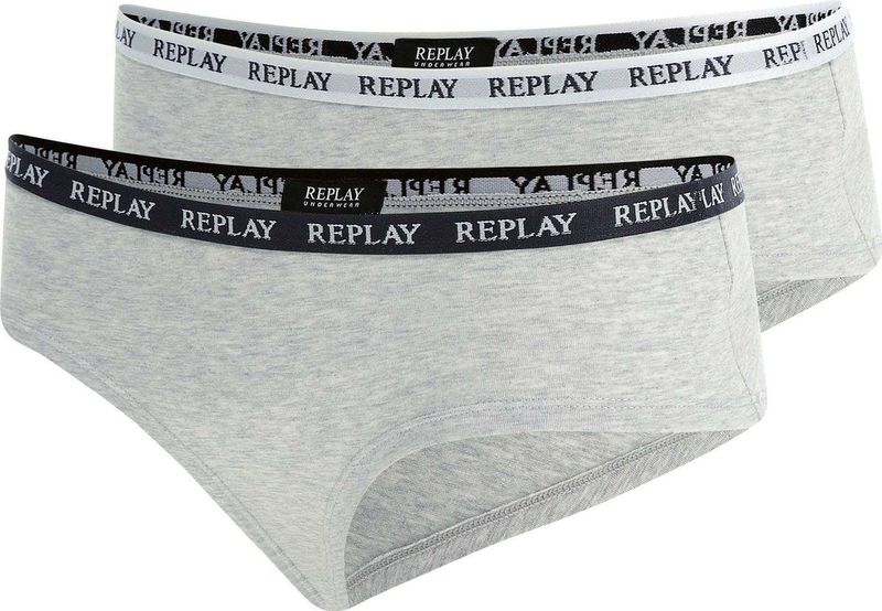 Replay - T-C1 - Ondergoed - Wit - Zwart