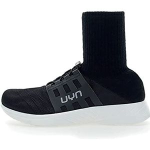 UYN Dames 3D Ribs Metal Tune Sneaker, Zwart, 35.5 EU