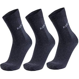 Replay Unisex vrije tijd sneakersokken, met logo (3 paar) sokken