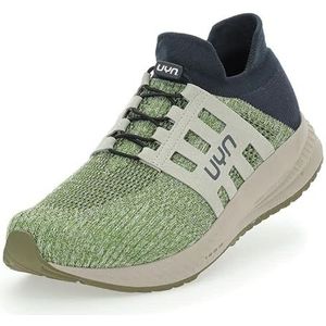 UYN Nature Tune Vibram damessneaker, groen melange, antraciet, 40 EU, Groen gemengd antraciet, 40 EU