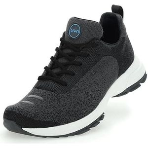 UYN Air Dual Sportback Sneakers voor dames, antraciet/zwart, 36 EU, antraciet zwart, 36 EU